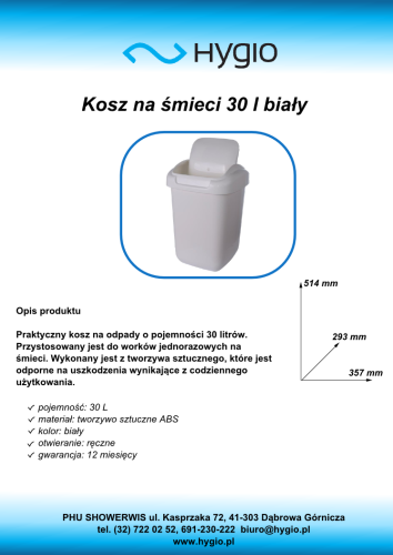 kosz 30l biały.png