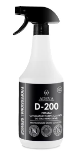 Adeva D-200 – preparat czyszcząco-nabłyszczający do stali nierdzewnej